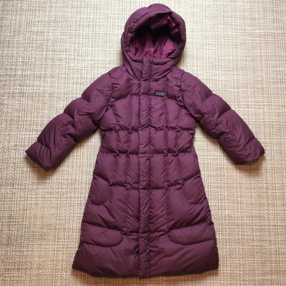 Patagonia Long Puffer Jacket (girls' size XS)